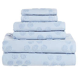 Wild Sage™ Fae 6-Piece Bath Towel Set in Blue