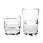 Alternate image 1 for Our Table&trade; Banded Drinking Glasses (Set of 12)