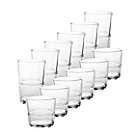 Alternate image 0 for Our Table&trade; Banded Drinking Glasses (Set of 12)