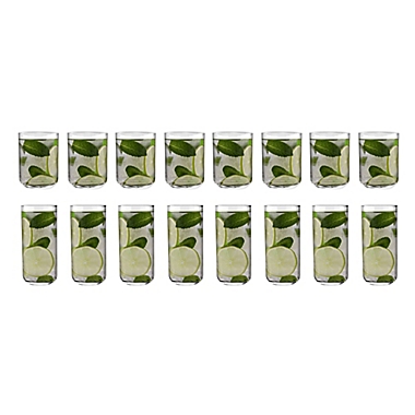 Our Table&trade; 16-Piece Cylinder Drinkware Set. View a larger version of this product image.