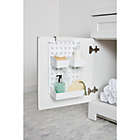 Alternate image 2 for Simply Essential&trade; Adjustable Plastic Bath Caddy in White