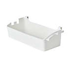 Alternate image 4 for Simply Essential&trade; Adjustable Plastic Bath Caddy in White