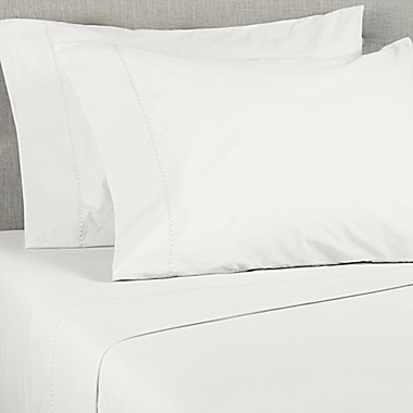 Wild Sage&trade; Brushed Cotton Percale 300-Thread-Count Standard/Queen Pillowcase. View a larger version of this product image.