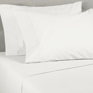 Wild Sage&trade; Brushed Cotton Percale 300-Thread-Count Standard/Queen Pillowcase in Coconut Milk. View a larger version of this product image.