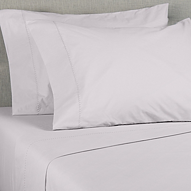 Wild Sage&trade; Brushed Cotton Percale 300-Thread-Count Standard/Queen Pillowcase in Hushed Violet. View a larger version of this product image.