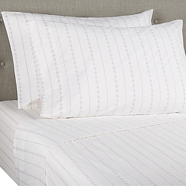 Wild Sage&trade; Brushed Cotton Percale 300-Thread-Count Sheet Set. View a larger version of this product image.