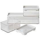 Alternate image 2 for Simply Essential&trade; Stackable Bath Storage Bins (Set of 3)