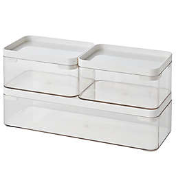 Simply Essential™ Stackable Bath Storage Bins (Set of 3)