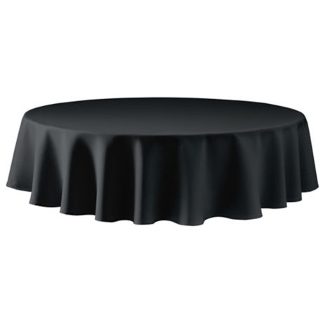 Essentials Solid Color Round Tablecloth, Fancy Round Tablecloths