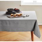 Alternate image 1 for Our Table&trade; Textured 60-Inch x 102-Inch Oblong Tablecloth in Grey