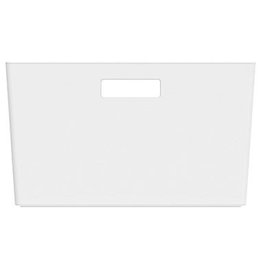 Simply Essential&trade; Large Stackable Storage Box with Lid in White. View a larger version of this product image.
