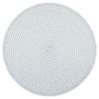 Alternate image 0 for Simply Essential&trade; Round Braided Placemat in Blue
