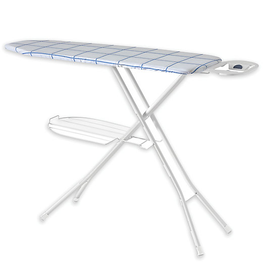 Alternate image 1 for Squared Away™ Deluxe Compact Ironing Board in Plaid