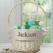 Willow Easter Basket with Drop-Down Handle