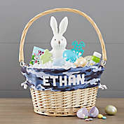 Camo Wicker Easter Basket with Drop-Down Handle