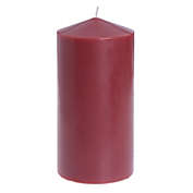 Harvest Unscented Medium Pillar Candle in Red