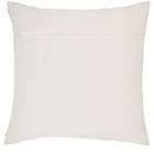 Alternate image 1 for Bee &amp; Willow&trade; Triple Fern Embroidered Square Throw Pillow in Coconut Milk/Grey