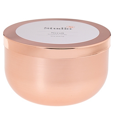 Studio 3B&trade; Neroli 18 oz. Metal Bowl Candle. View a larger version of this product image.