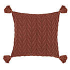 Alternate image 0 for Bee &amp; Willow&trade; Cozy Knit Tassel Square Throw Pillow in Rose