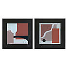 Alternate image 0 for Abstract Shapes 30-Inch x 30-Inch Framed Art Prints (Set of 2)