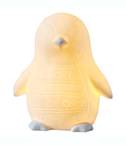 Figura decorativa de porcelana Marmalade™ Pingüino con luz LED color blanco