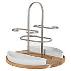 Alternate image 2 for Our Table&trade; Hayden Wine &amp; Cheese Caddy in White
