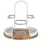 Alternate image 0 for Our Table&trade; Hayden Wine &amp; Cheese Caddy in White