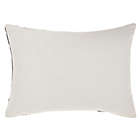 Alternate image 1 for Studio 3B&trade; Abstract Wave Oblong Throw Pillow in Natural/Navy