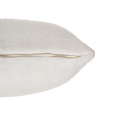 Nestwell&trade; Faux Mohair Square Throw Pillow in Coconut Milk. View a larger version of this product image.