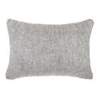 Alternate image 0 for Nestwell&trade; Faux Mohair Lumbar Throw Pillow in Grey Melange