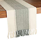 Alternate image 0 for Our Table&trade; Woven Chevron 90-Inch Table Runner in Green