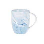 Artisanal Kitchen Supply&reg; Coupe Marbleized Coffee Mug in Blue