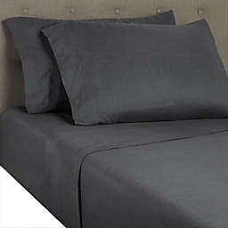 Nestwell™ Soft and Cozy Full Sheet Set in Charcoal/Heather