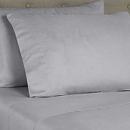 Nestwell™ Soft and Cozy Standard Pillowcases in Grey Heather (Set of 2)