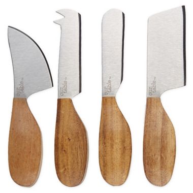 Our Table&trade; 4-Piece Cheese Knife Set. View a larger version of this product image.