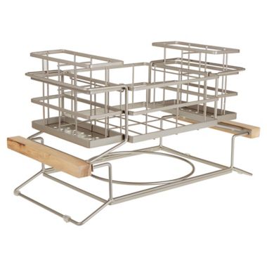 Our Table&trade; Hayden Wire Buffet Caddy in Silver. View a larger version of this product image.