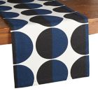 Alternate image 0 for Studio 3B&trade; Two-Tone Circle 90-Inch Runner in Blue/Black