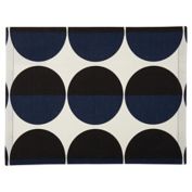 Studio 3B&trade; Two-Tone Circle Placemat in Blue/Black