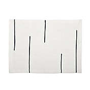 Studio 3B&trade; Stitched Lines Placemat in Black/White