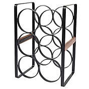 Our Table&trade; 6-Bottle Metal Wine Rack in Black