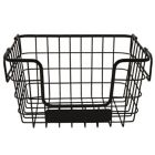 Alternate image 0 for Our Table&trade; Stackable Metal Fruit Basket in Black