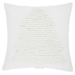 Bee & Willow™ White Tree Square Christmas Throw Pillow