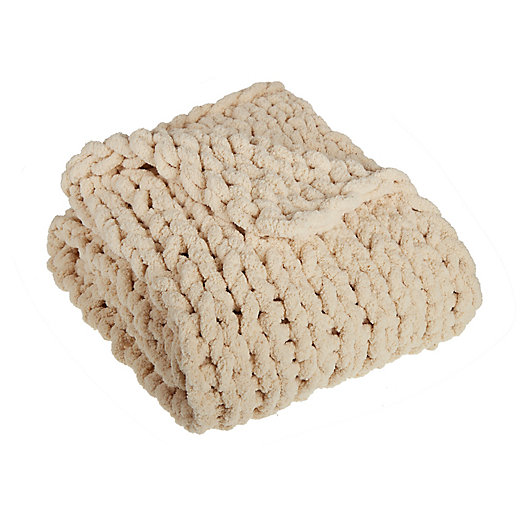 Alternate image 1 for Studio 3B™ Chunky Knit Throw Blanket