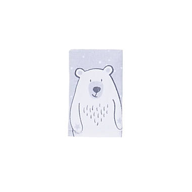 Marmalade&trade; Polar Bear 2-Piece Towel Set in Grey/Snow. View a larger version of this product image.