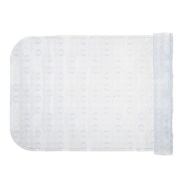 Simply Essential&trade; Prism 32&quot; x 15.5&quot; Tub Mat in Clear. View a larger version of this product image.