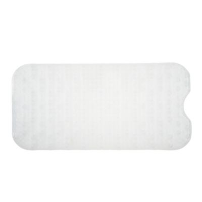Simply Essential&trade; Prism 32&quot; x 15.5&quot; Tub Mat in Clear