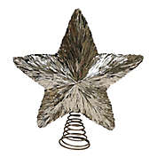 H for Happy&trade; 11-Inch Modern Star Christmas Tree Topper in Gold
