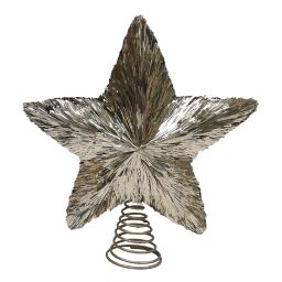 H for Happy™ 11-Inch Modern Star Christmas Tree Topper in Gold