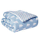 Alternate image 1 for Marmalade&trade; Polar Bear 5-Piece Reversible Twin Comforter Set in Blue/White