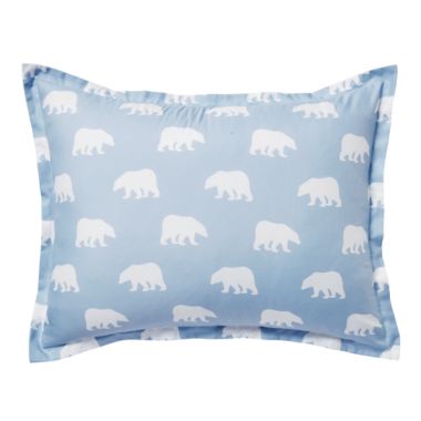 Marmalade&trade; Polar Bear 5-Piece Reversible Twin Comforter Set in Blue/White. View a larger version of this product image.
